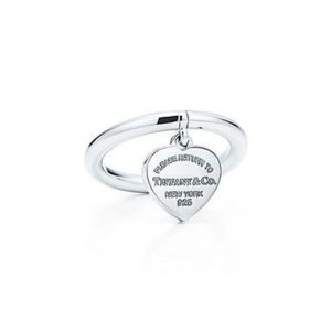 Tiffany & Co return to tiffany ring sterling silver Size 8.5 EUC 100% authentic